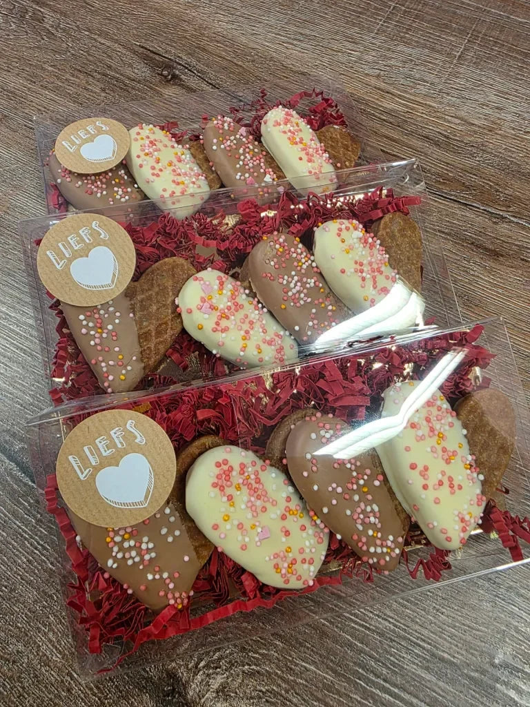 Hartjes Ijzerkoekjes choco