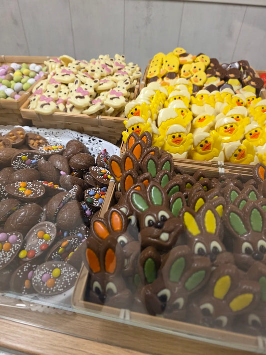 Assorti Paas chocola massief 250 gram