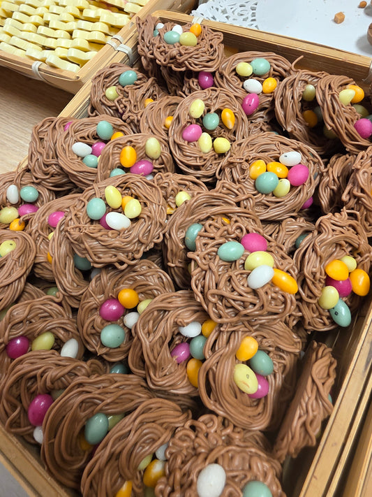 Chocolade roomnestjes